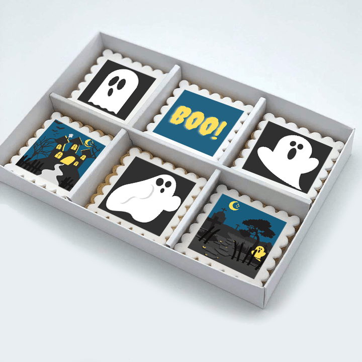 My Baker Ghost Themed Cookies
