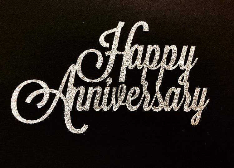 Happy Anniversary Topper – My Baker