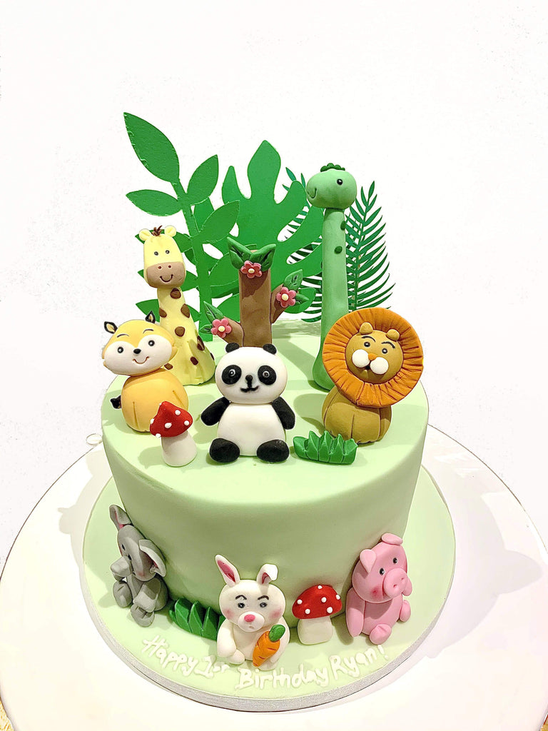 MY BAKER Jungle Friends Cake (72 hours notice required)