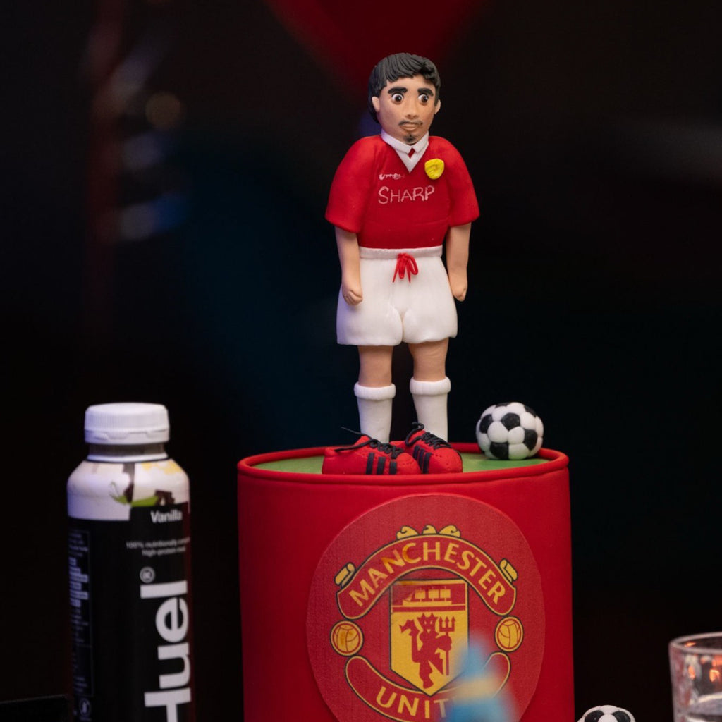 Football themed cake for him