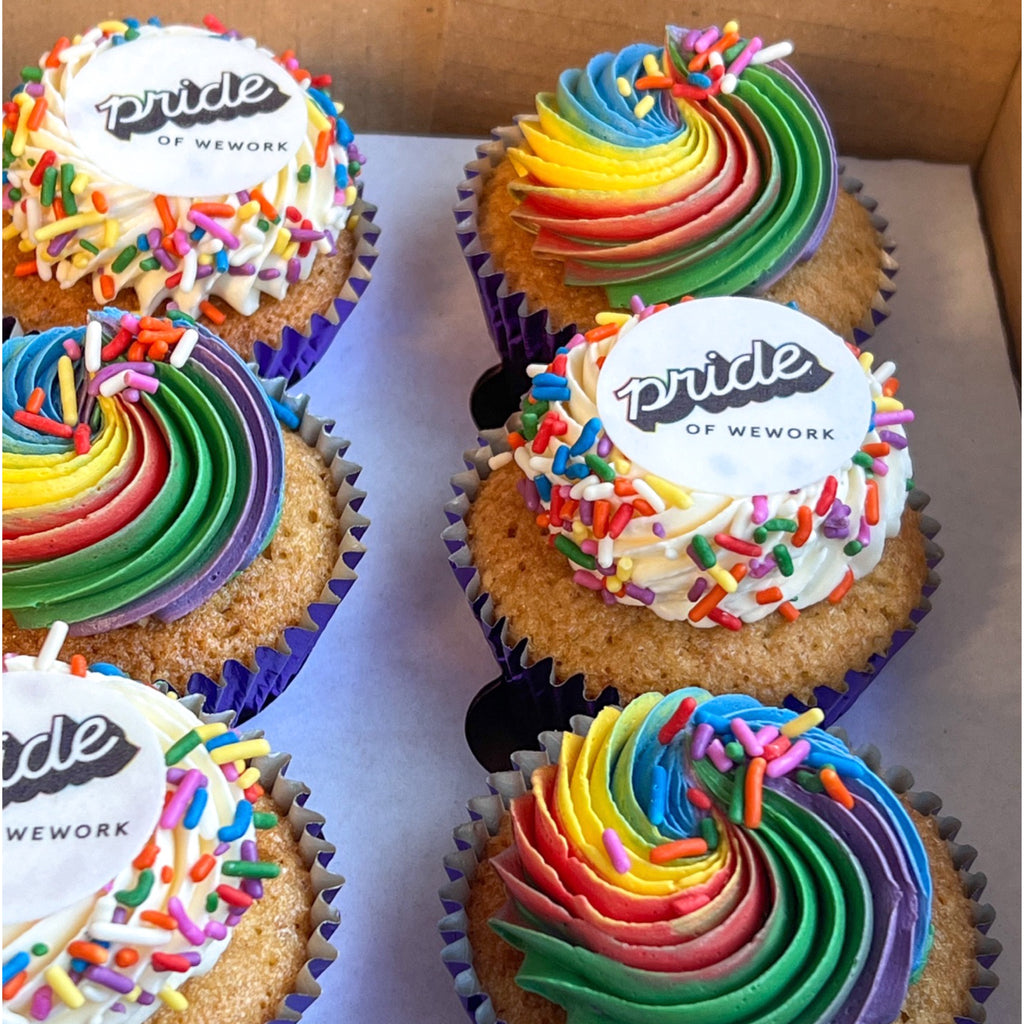 pride cupcakes 