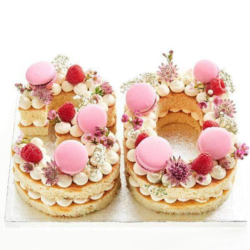 myBaker Online Shop Choose Your Number Cake (48 hours notice required)