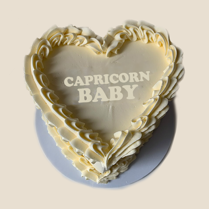 Capricorn Birthday Cake