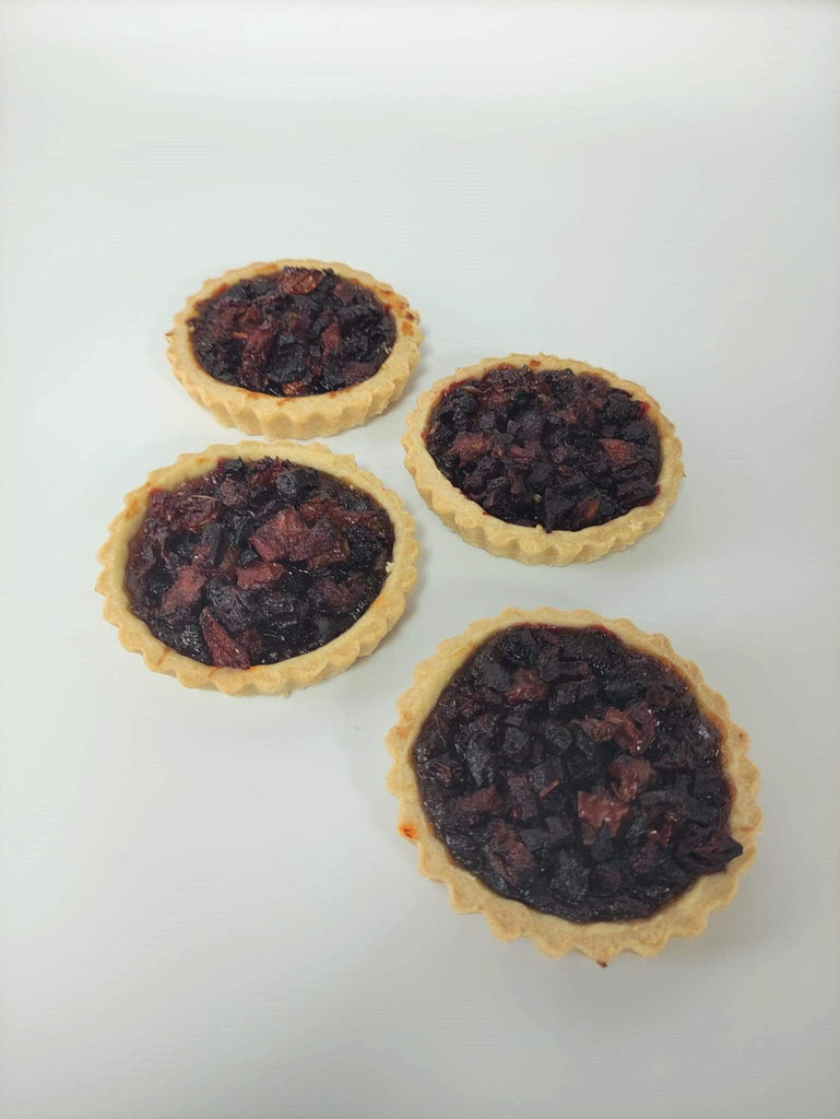 My Baker Beetroot and Caramelised Onion Tarts (Vegan)