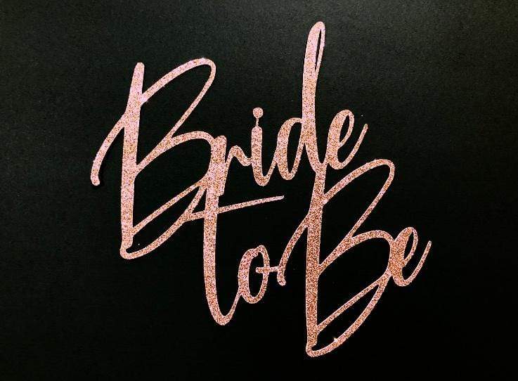 My Baker Bride to Be Topper