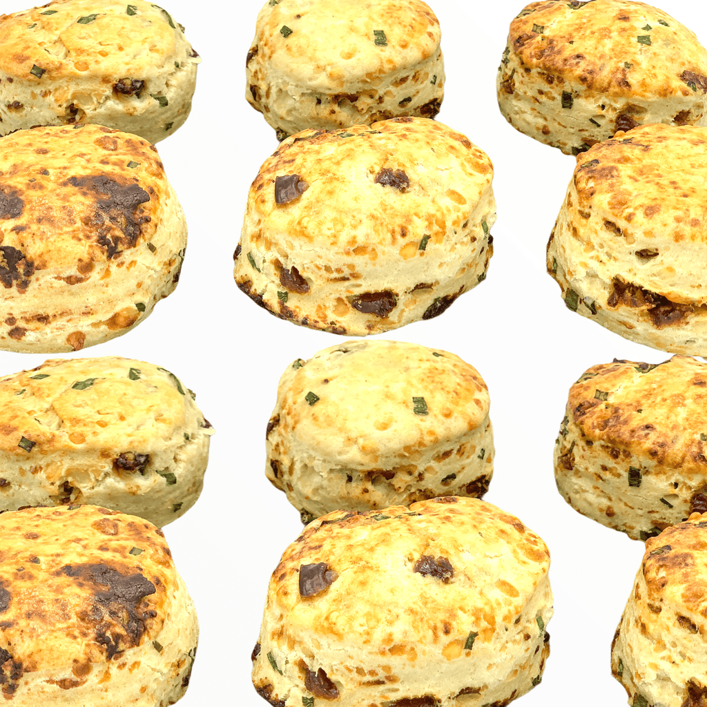 My Baker Cheddar, Date and Chive Scones