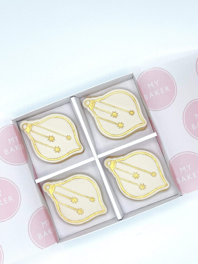 My Baker Christmas Bauble Cookies