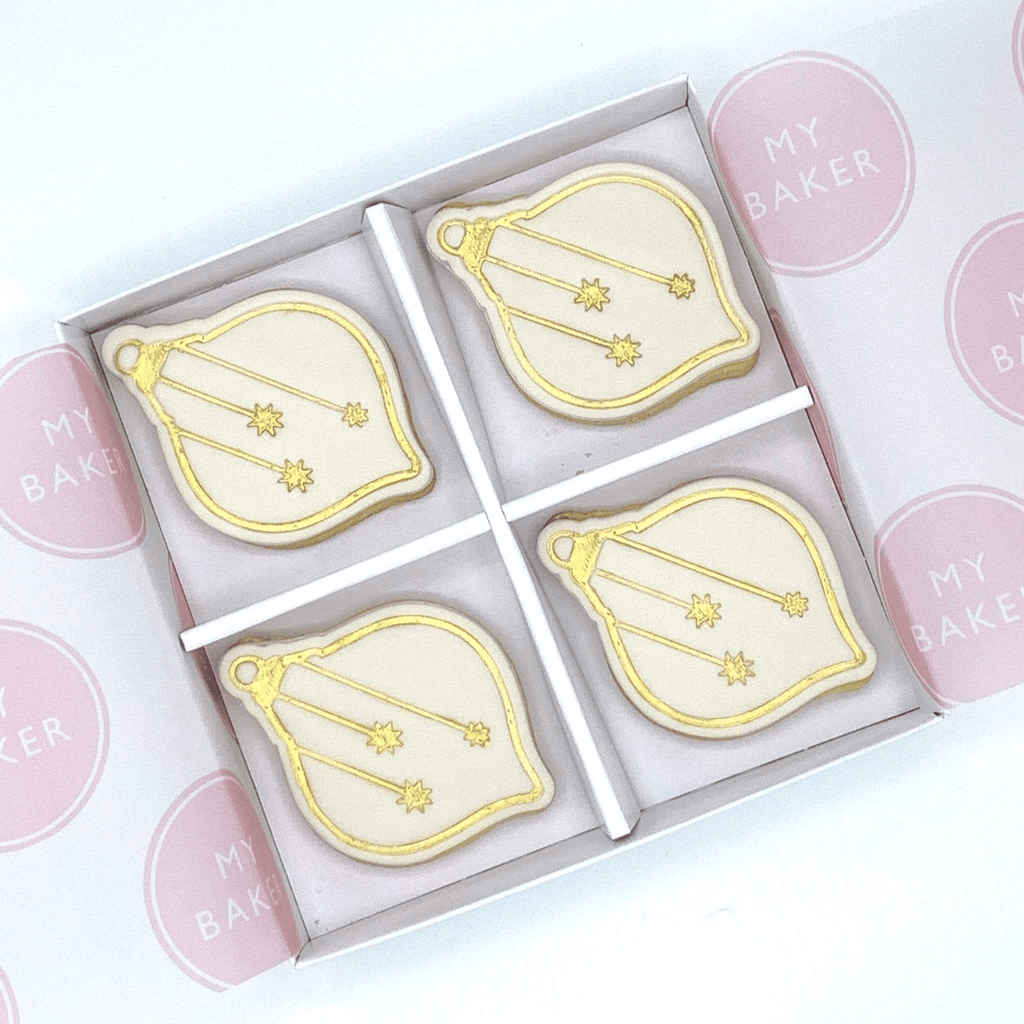 My Baker Christmas Bauble Cookies