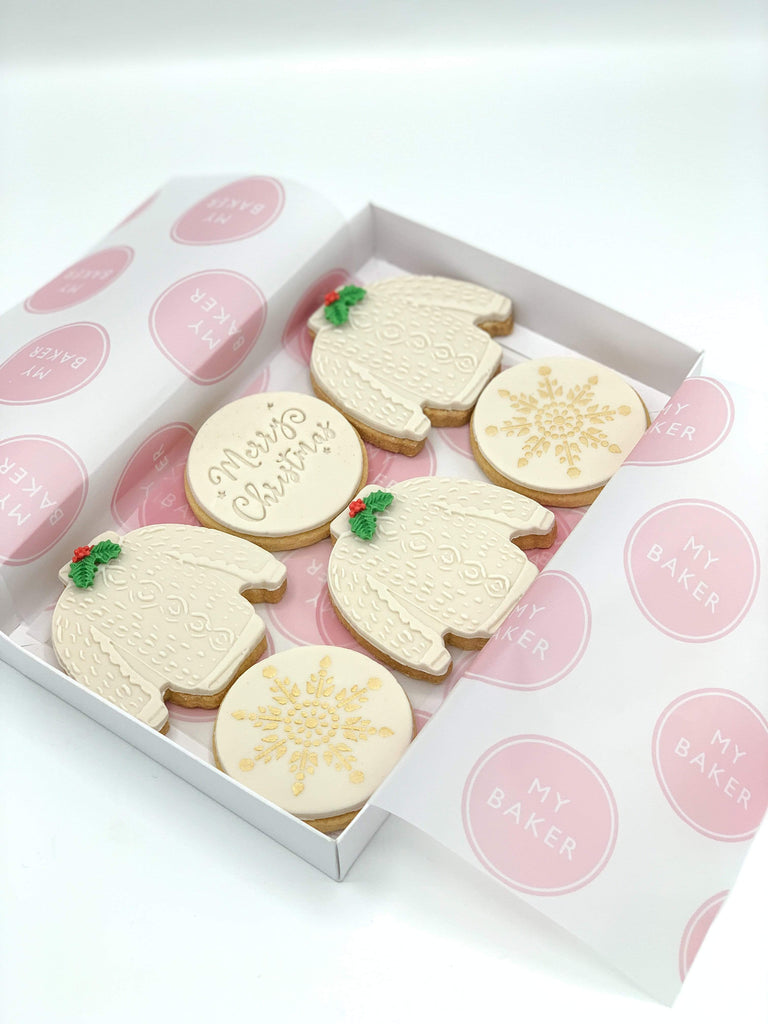My Baker Christmas Jumper Decorated Cookies