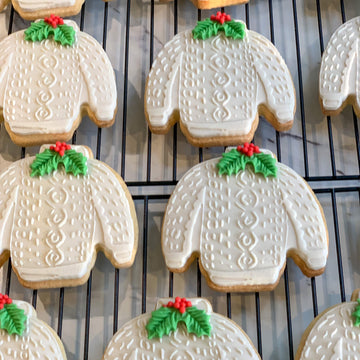 My Baker Christmas Jumper Decorated Cookies