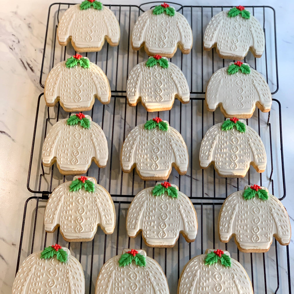 My Baker Christmas Jumper Decorated Cookies