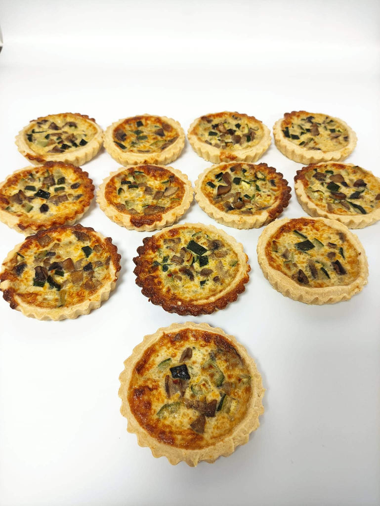 My Baker Courgette and Mushroom Tarts