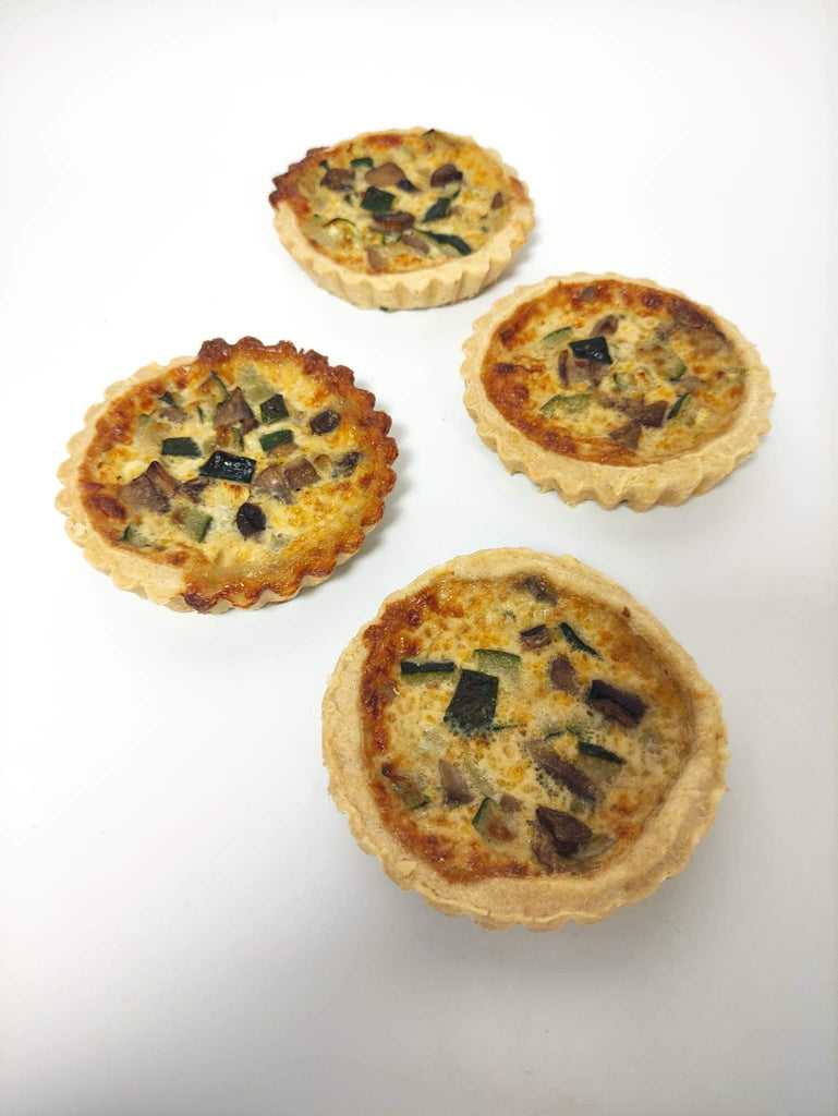 My Baker Courgette and Mushroom Tarts