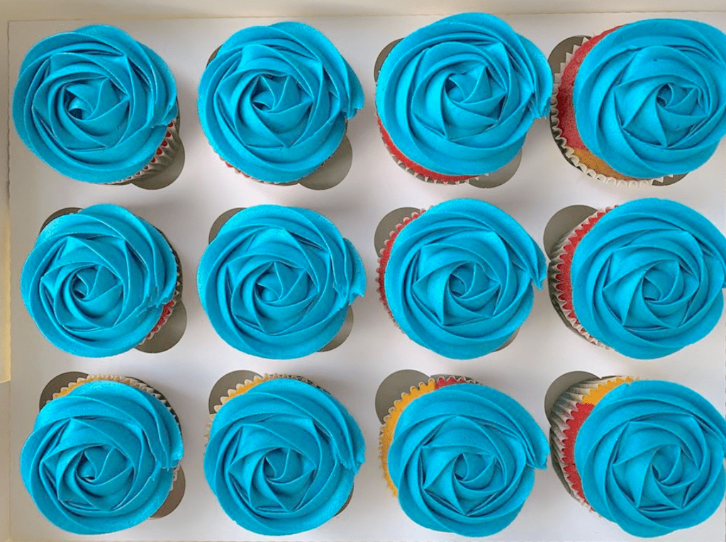 MY BAKER Design your own Cupcakes Blue