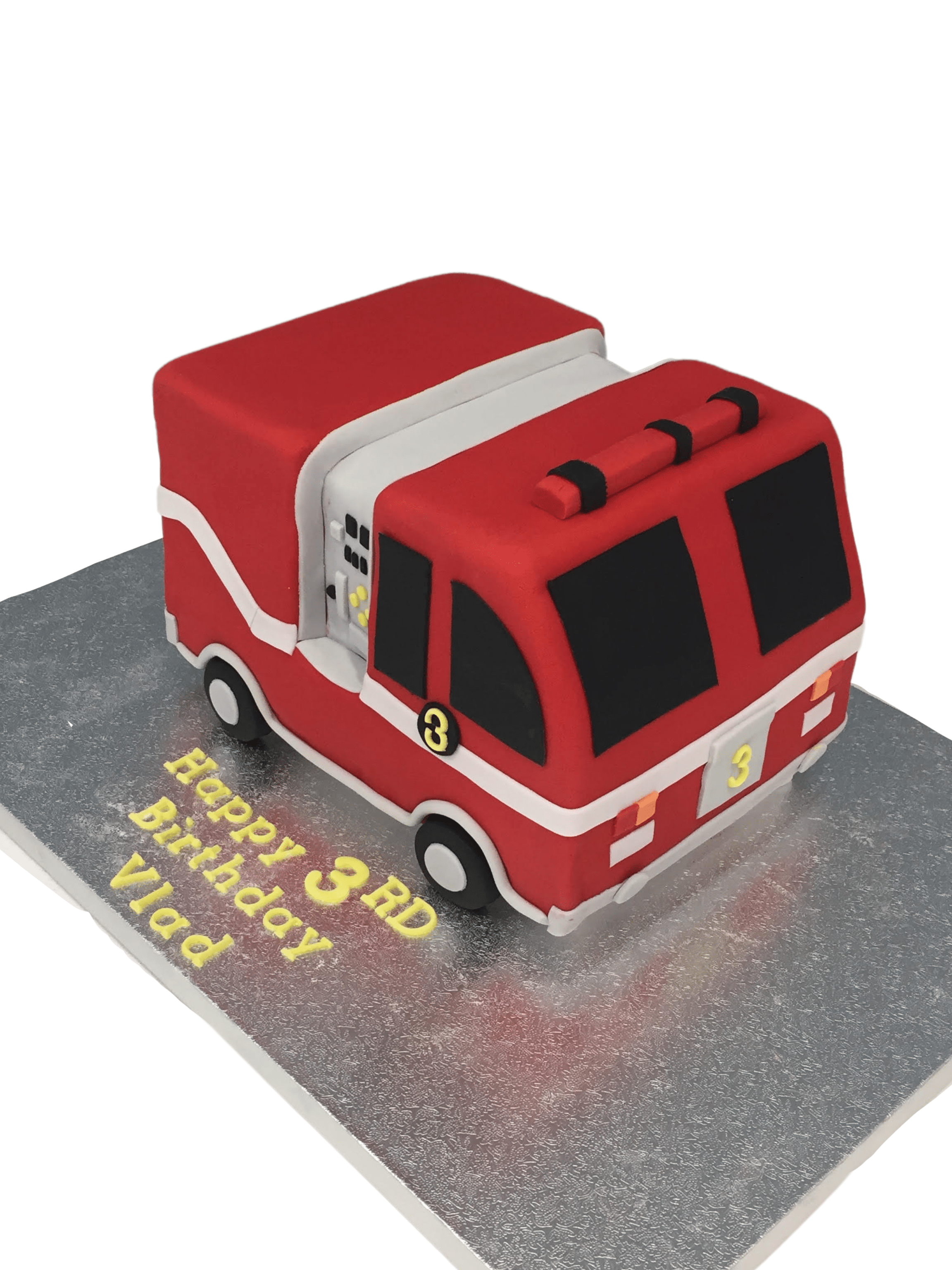 Fire Engine Cake | Kids customised cake