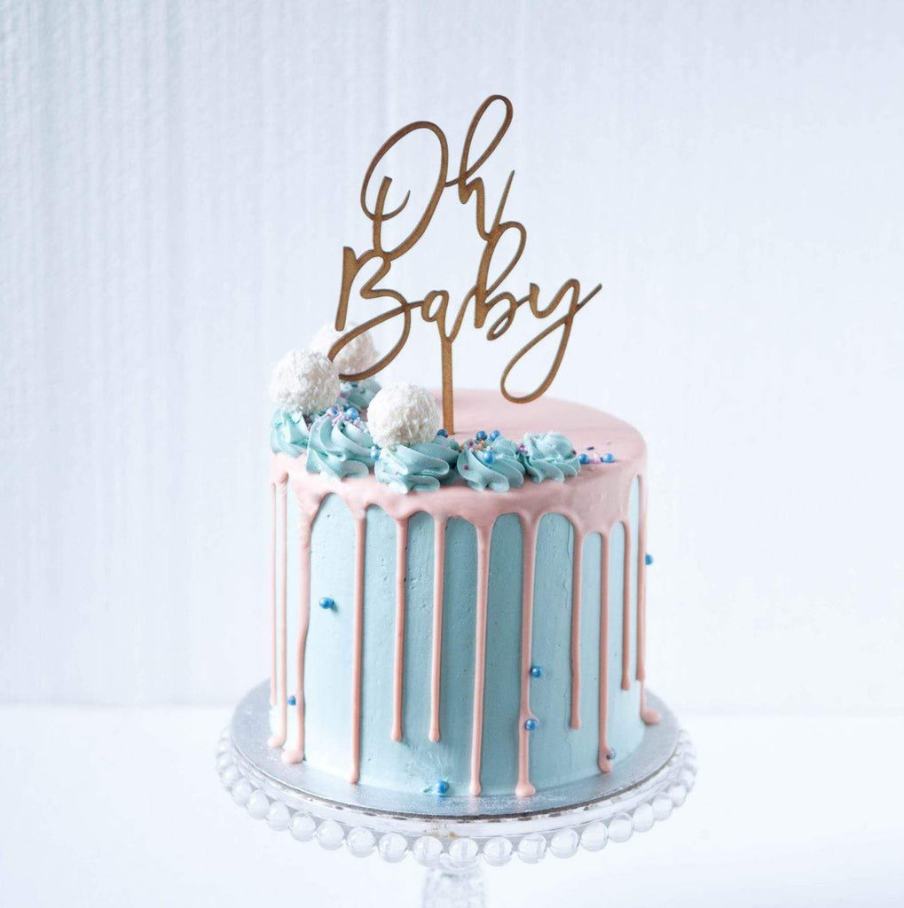 MY BAKER Gender Reveal Cake (48 hours notice required)