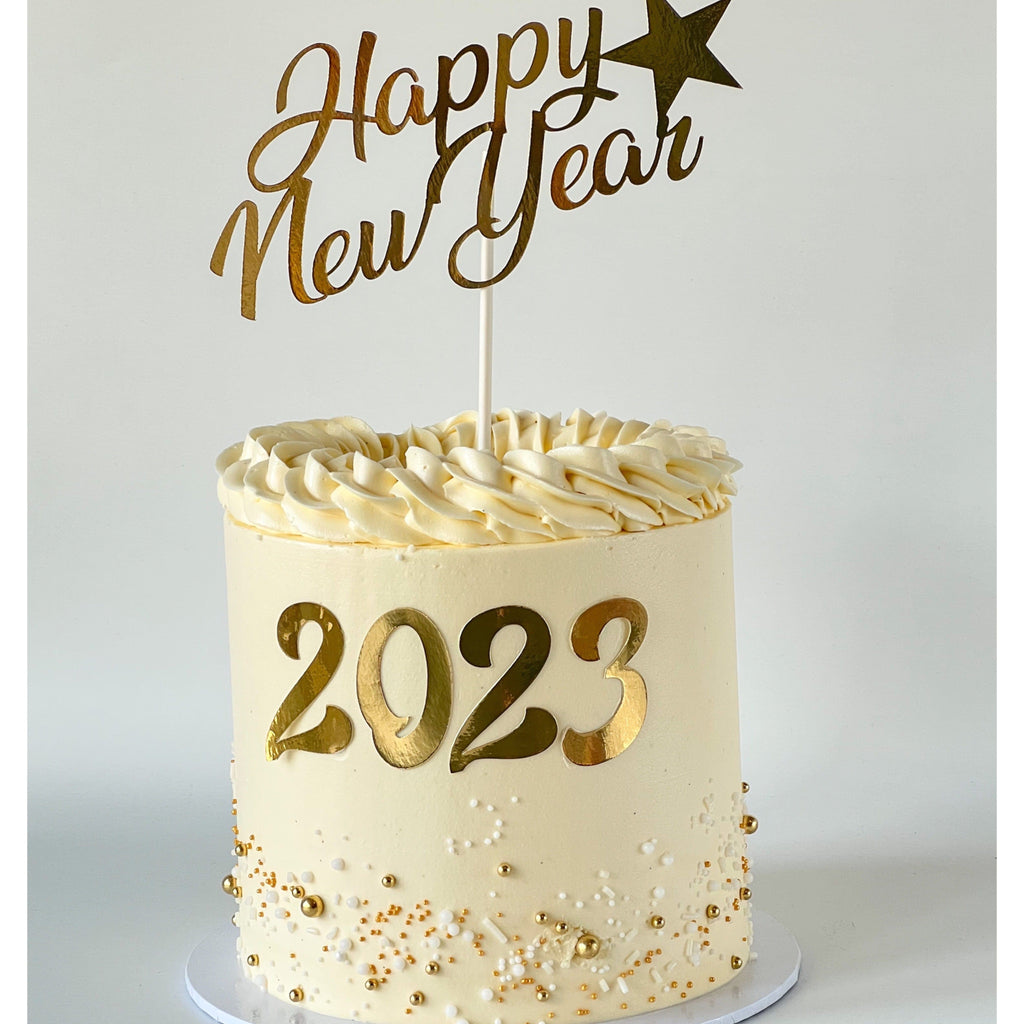 My Baker Happy New Year Cake