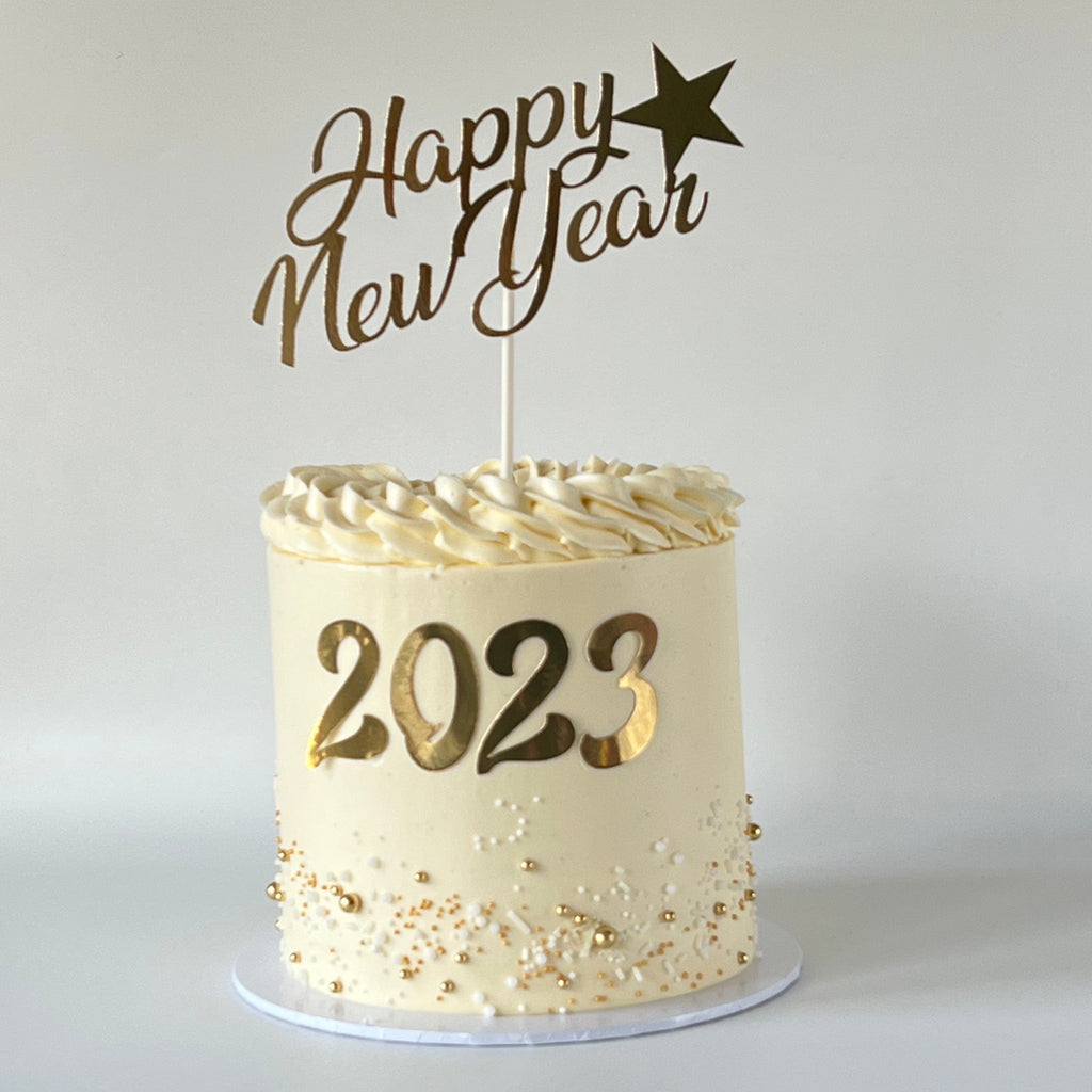 My Baker Happy New Year Cake