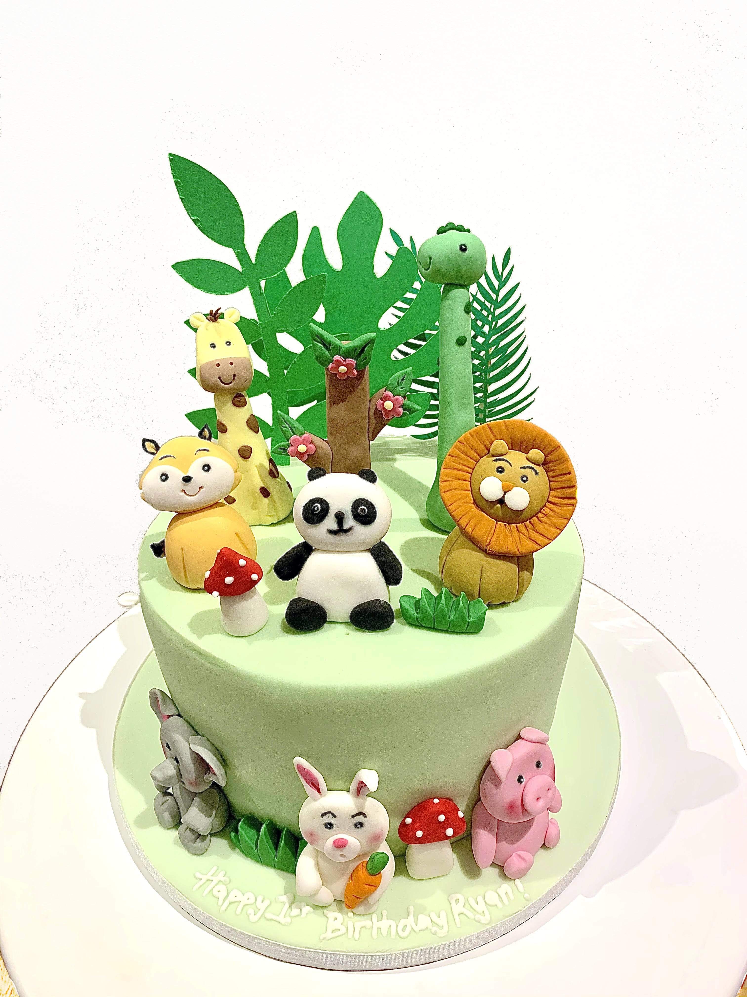 Details more than 80 jungle cake decorating ideas latest -  awesomeenglish.edu.vn