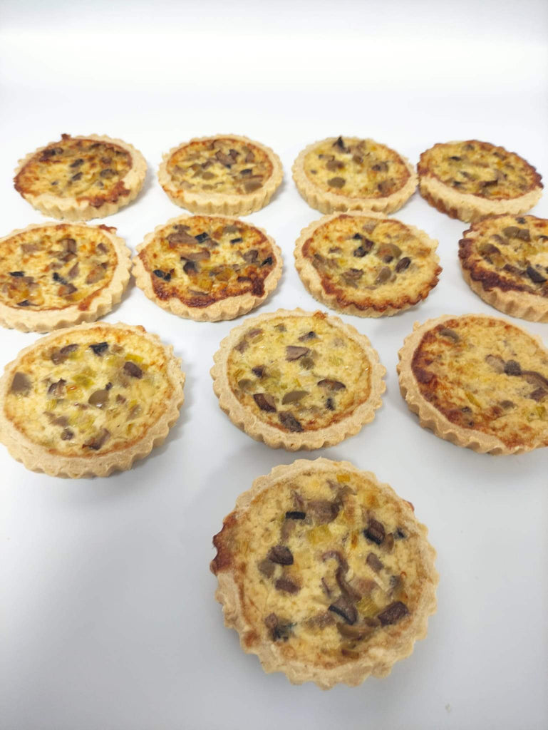 My Baker Leek, Olive and Mushroom Tart