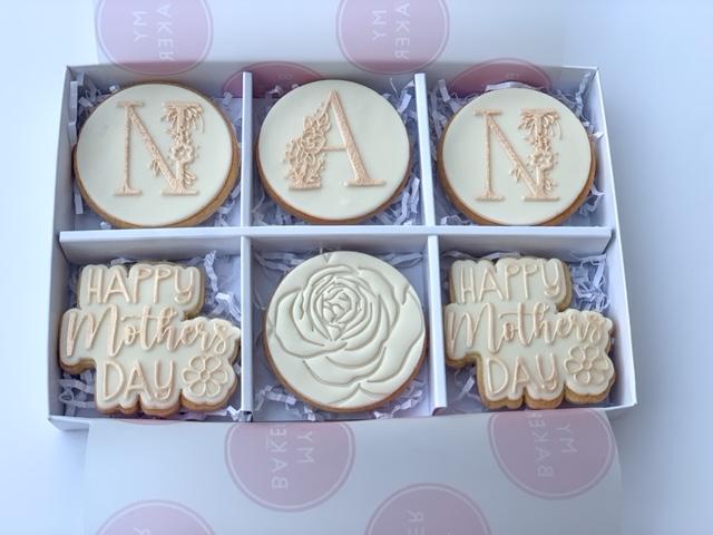 My Baker "Mum" or "Nan" Decorated Cookies