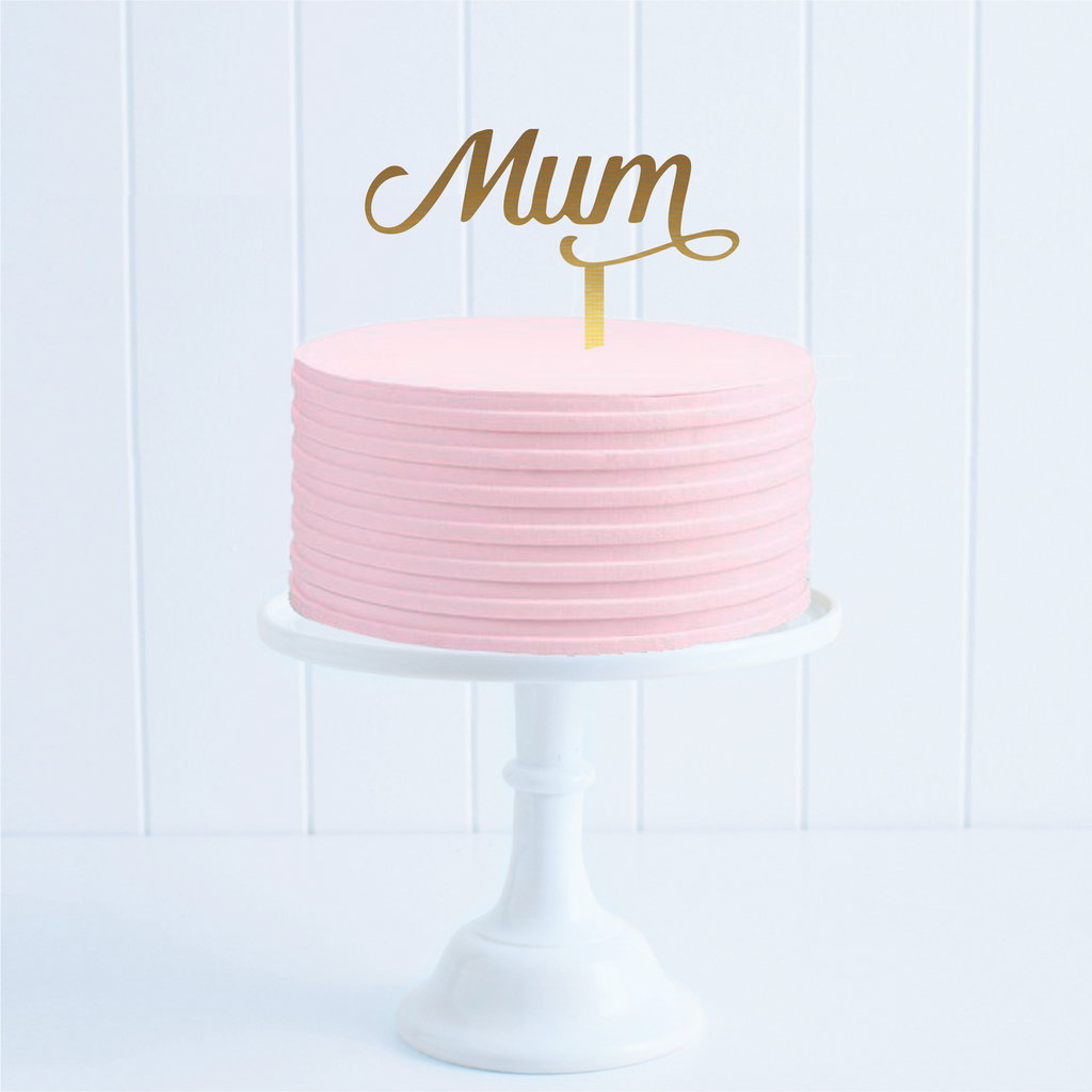 My Baker Mum Topper