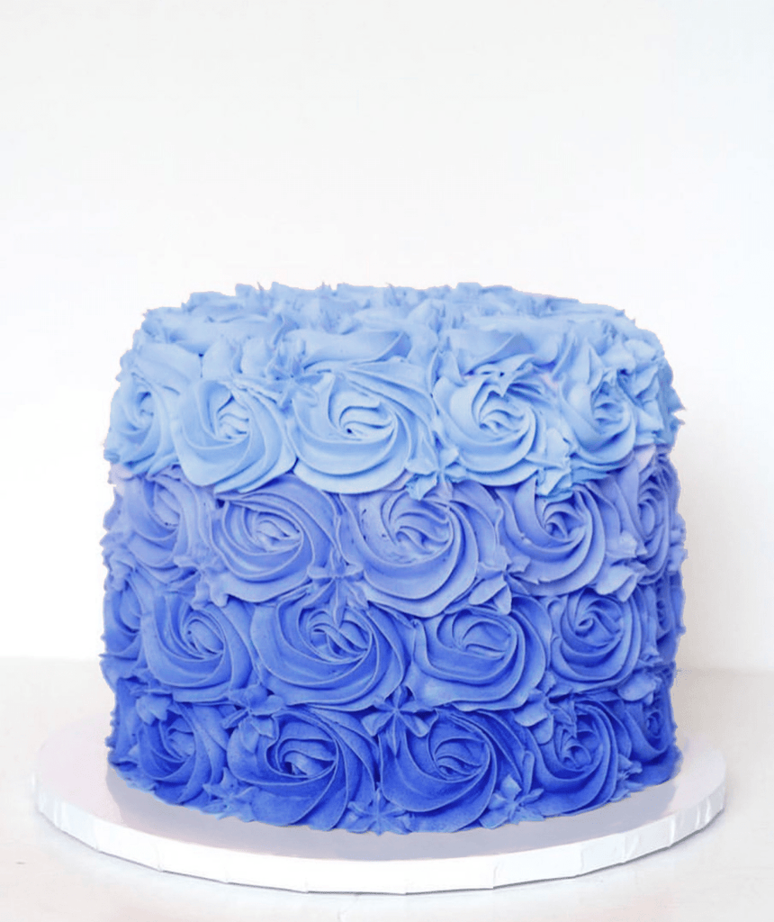 MY BAKER Ombre Smash Cake