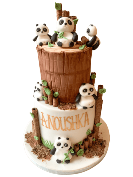 Best Friends Panda Cake Half Kg : Gift/Send Friendship Day Gifts Online  HD1114124 |IGP.com