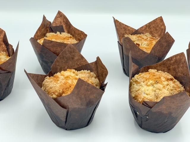 My Baker Pear Crumble Muffins (Gluten Free)