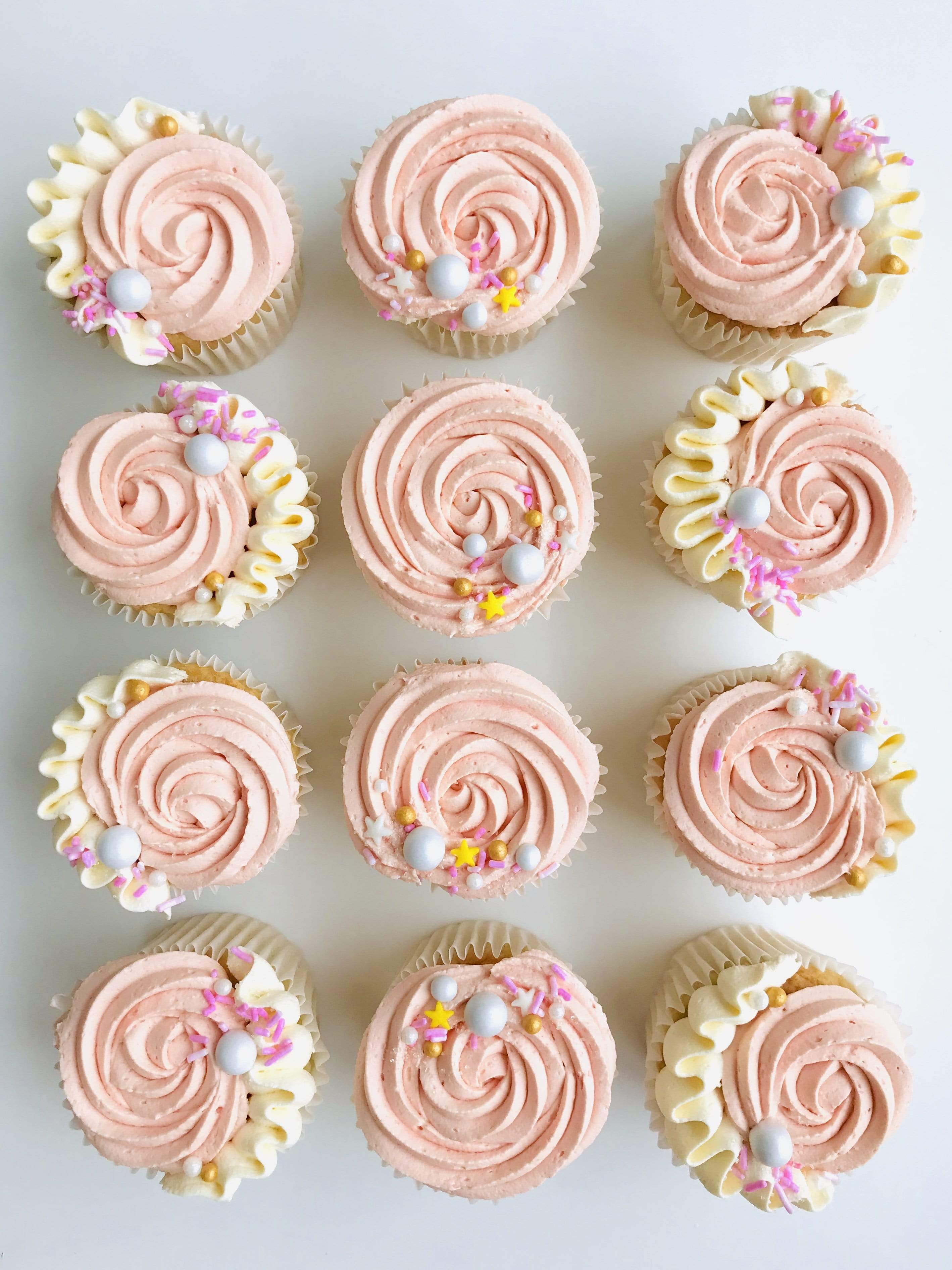 Pretty Pink Birthday Cake - Pink Cocoa