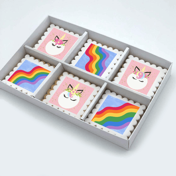 My Baker Rainbow Unicorn Cookies