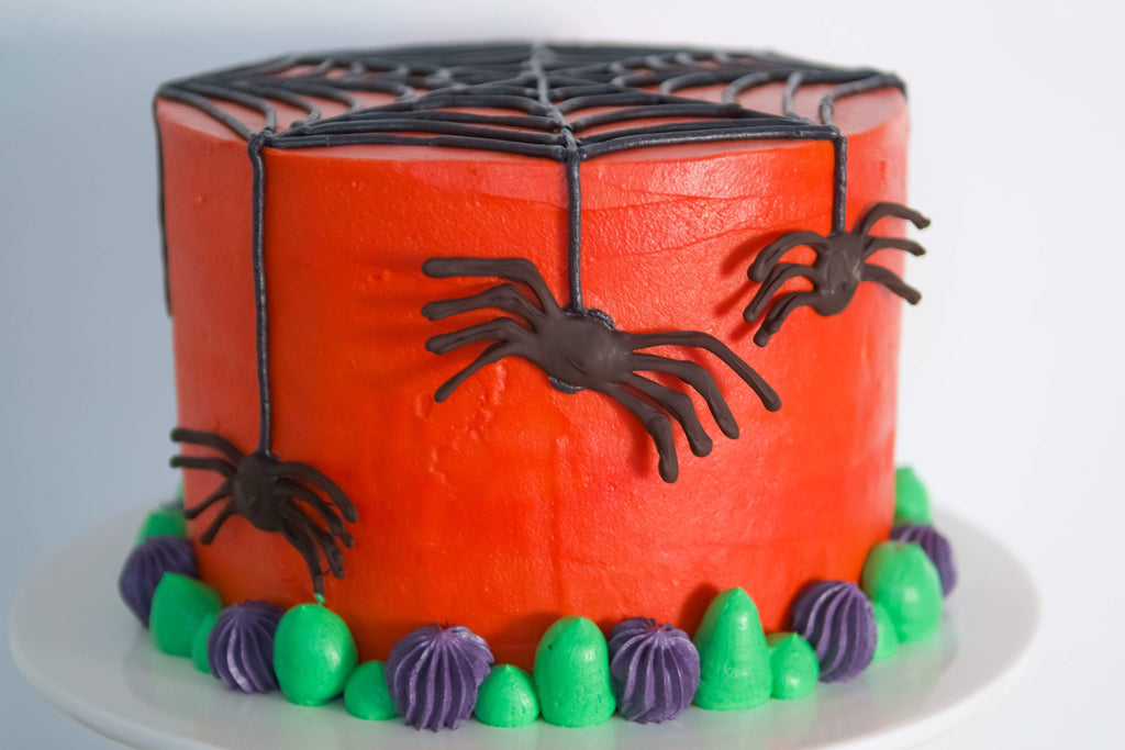 My Baker Spider Web Cake