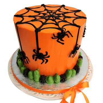My Baker Spider Web Cake