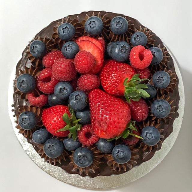 My Baker Topped with berries