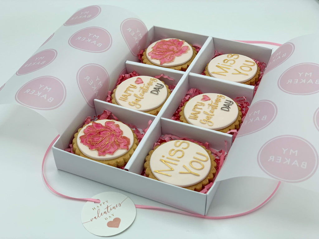 My Baker Valentine's or Galentine's Day Decorated Cookies