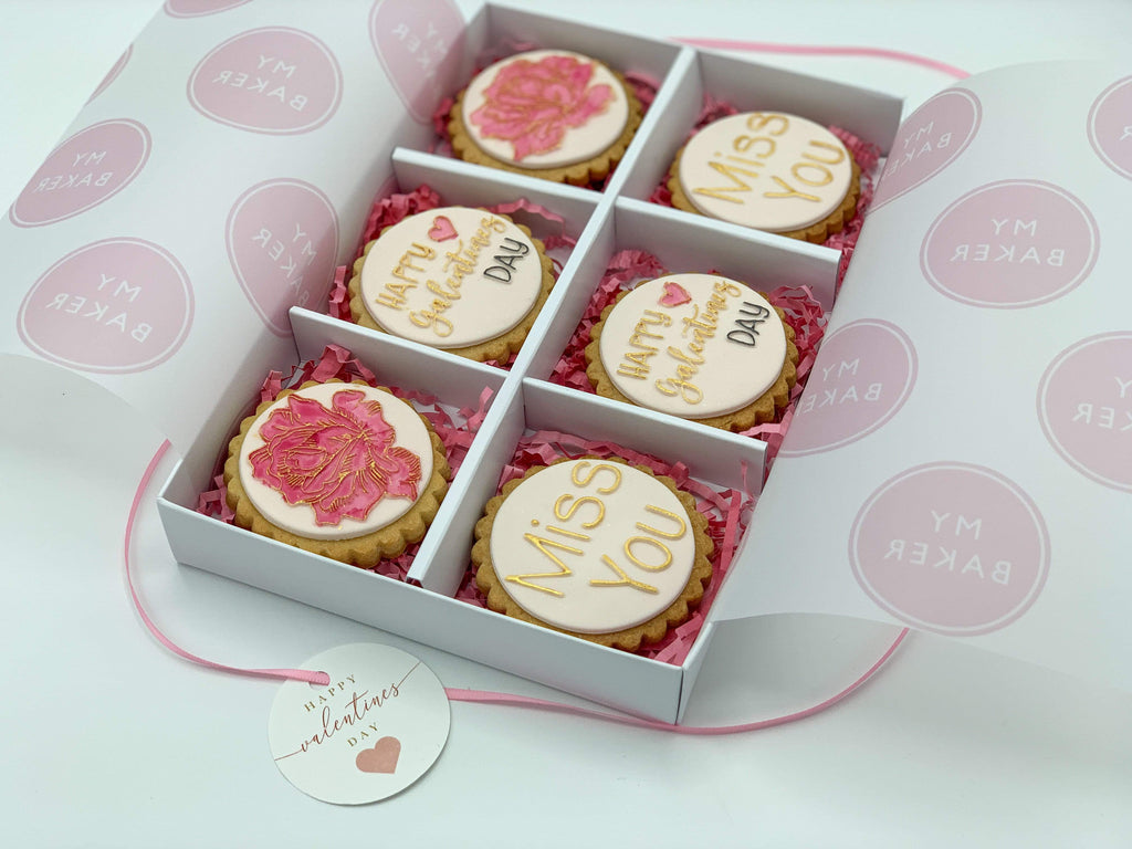 My Baker Valentine's or Galentine's Day Decorated Cookies