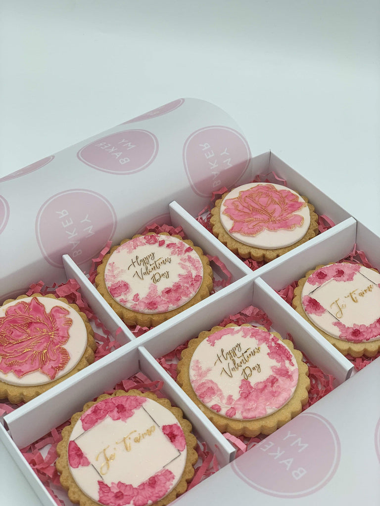 My Baker Valentine's or Galentine's Day Decorated Cookies