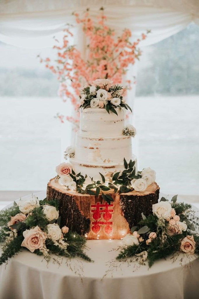 My Baker Wedding Cake Samples - Four Flavours of your Choice