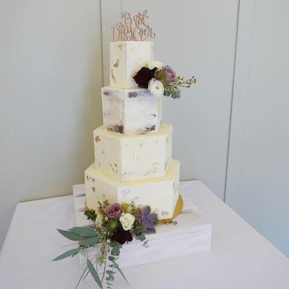 My Baker Wedding Cake Samples - Four Flavours of your Choice