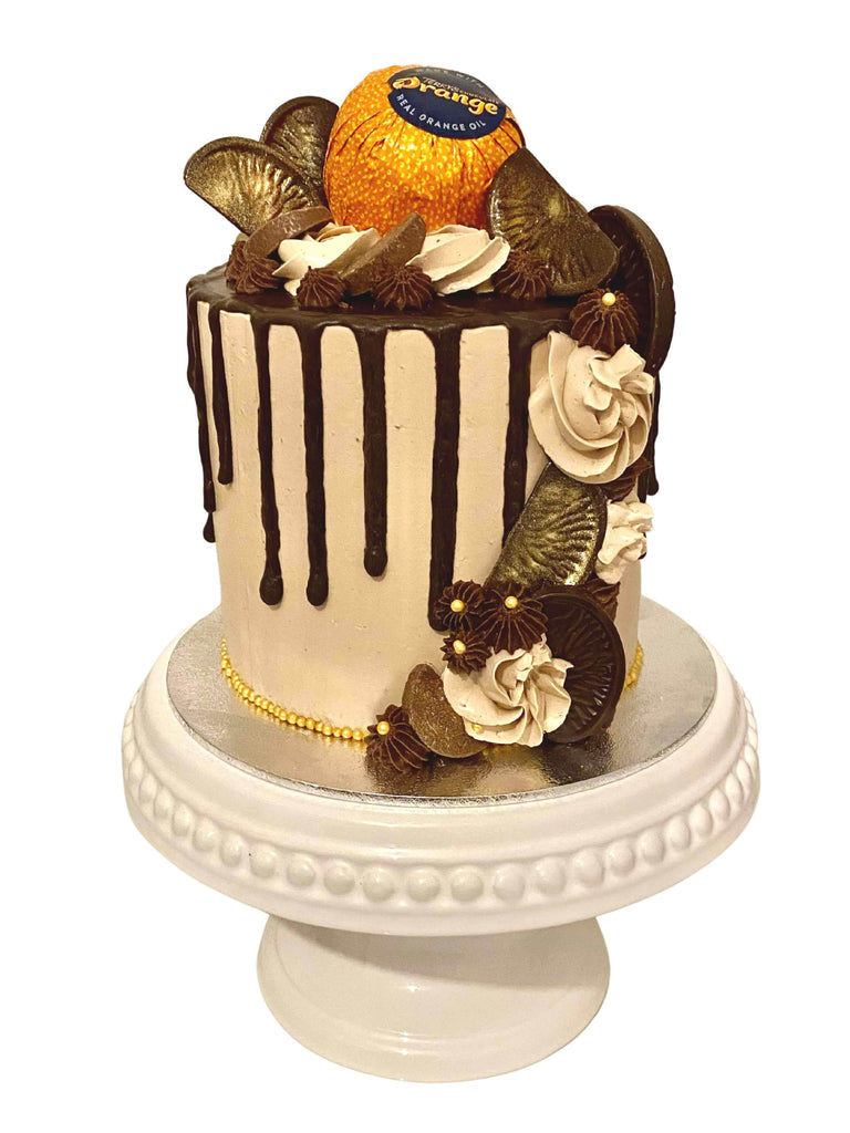 myBaker Online Shop Chocolate Orange Chocolate Drip Cake