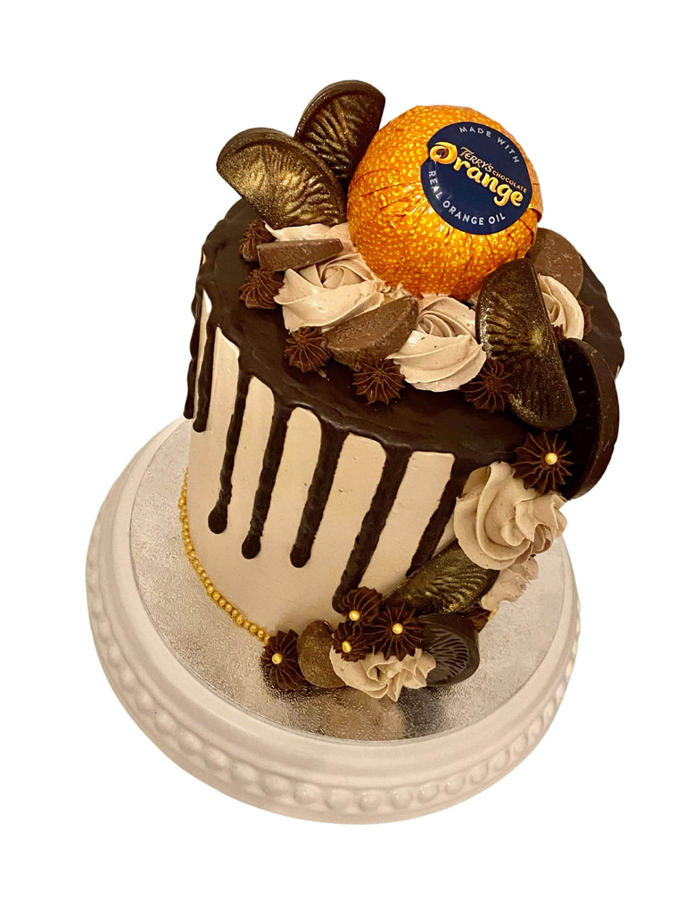 myBaker Online Shop Chocolate Orange Chocolate Drip Cake