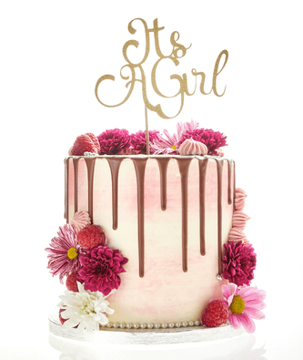 myBaker Online Shop Dripping in Raspberry Cake (48 Hours notice required)