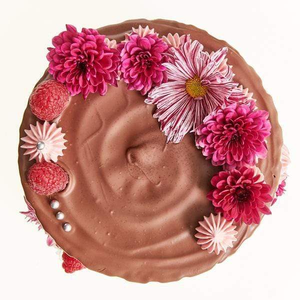 myBaker Online Shop Dripping in Raspberry Cake (48 Hours notice required)