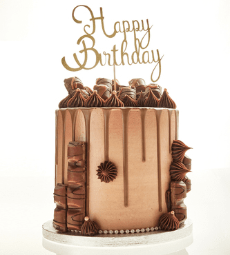 myBaker Online Shop Kinder Bueno Chocolate Drip Cake