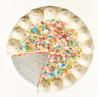 myBaker Online Shop Somewhere Over the Rainbow Cake