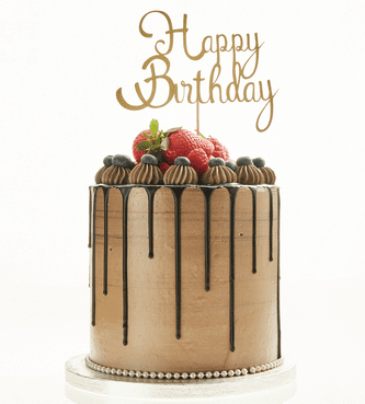 myBaker Online Shop The Ultimate Fruit Topped Drip Cake